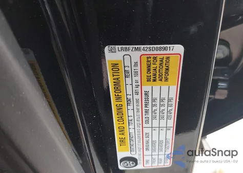 2025 Buick Envision Avenir Awd из США, поврежденный, VIN LRBFZME42SD089017